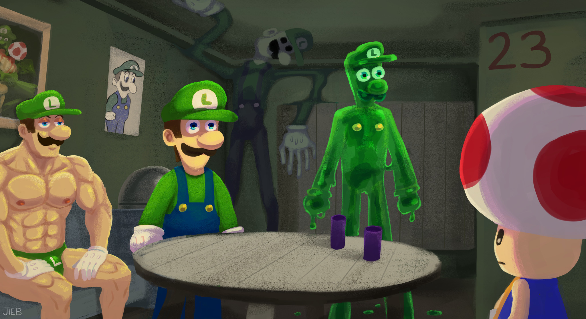 Friday Night is Luigi Tuesday - Luigitober (2020)