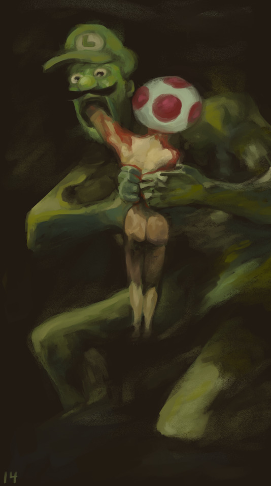 Luigi Devours Toad - Luigitober (2020)