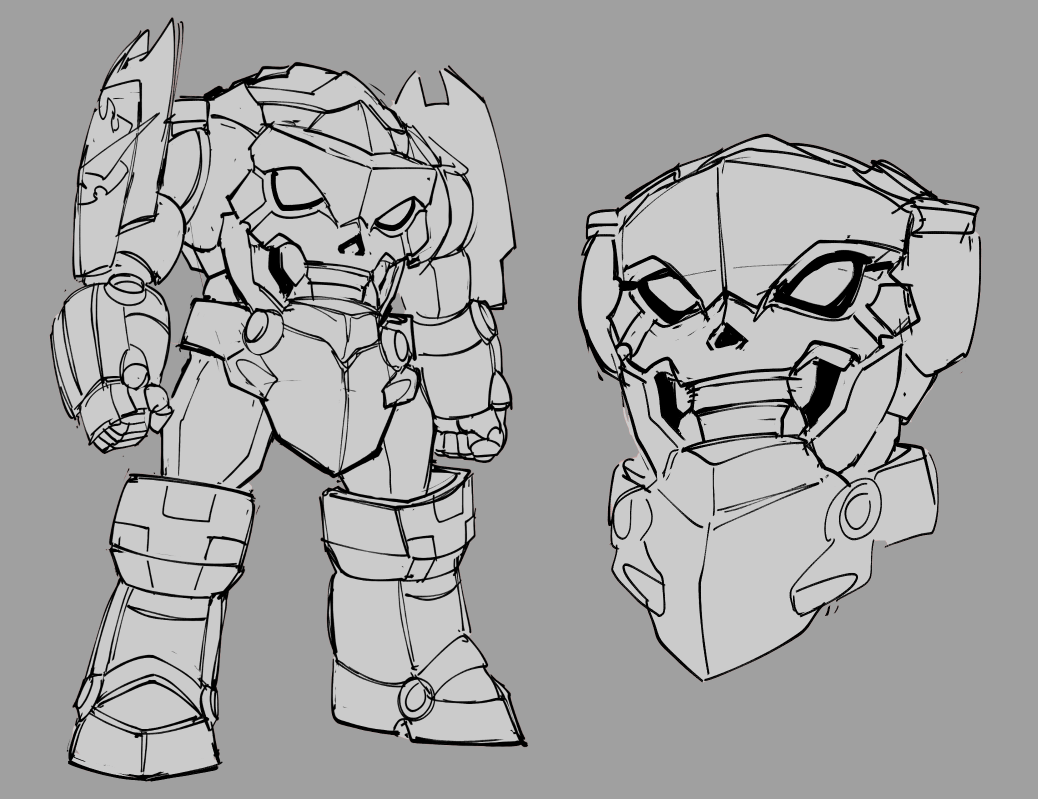 Gurren sketch (2022)